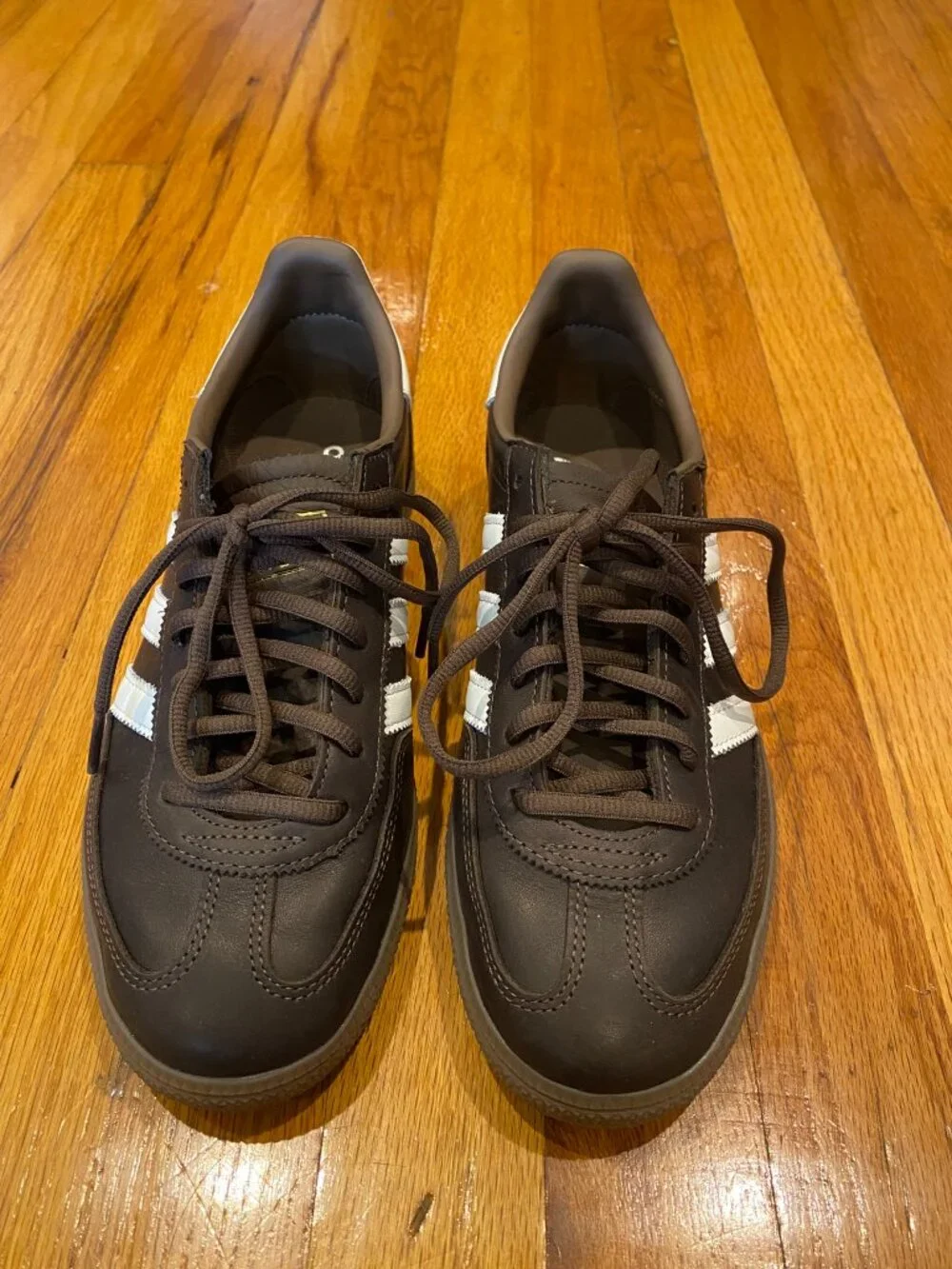 Mens 8 / Womens 9 adidas spezial brown white earth strata KI8581